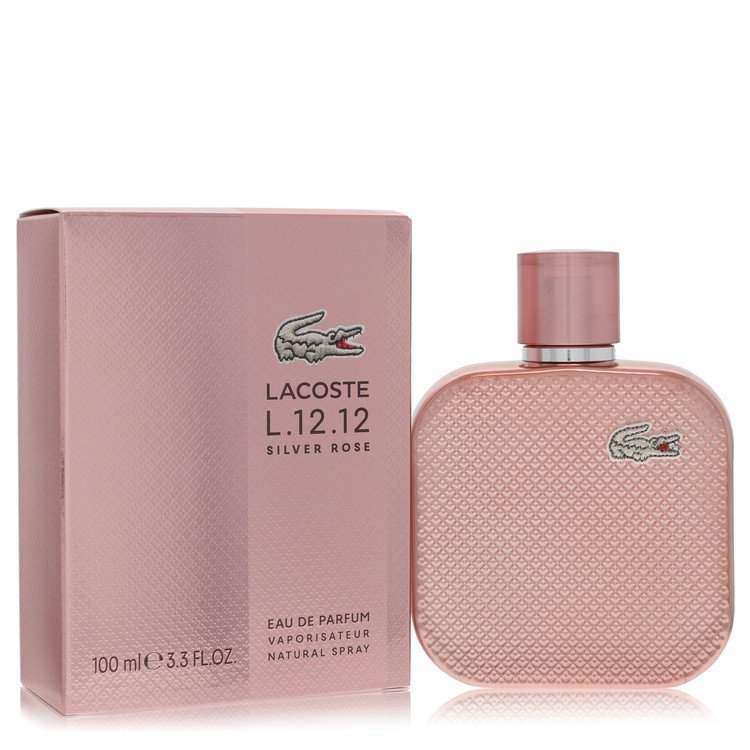 Lacoste Eau De Lacoste L.12.12 Silver Pink by Lacoste by Lacoste 3.3 Oz Oz Eau De Parfum Spray 3.3 Oz for Women