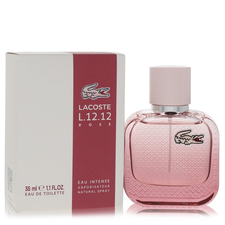 Lacoste Eau De Lacoste L.12.12 Rose Eau Intense by Lacoste 1.1 Oz Eau De Toilette Spray for Women