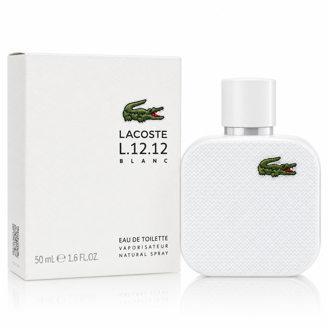 Lacoste L.12.12 Blanc by Lacoste 1.7 Oz Eau De Toilette Spray In Box for Men
