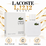 Lacoste L.12.12 Blanc by Lacoste 1.7 Oz Eau De Toilette Spray In Box for Men