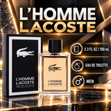L Homme by Lacoste 3.3 Oz Eau De Toilette Spray for Men