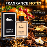 L Homme by Lacoste 3.3 Oz Eau De Toilette Spray for Men