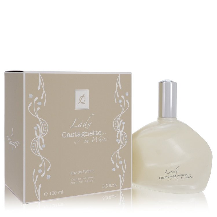 Lady Castagnette In White by Lulu Castagnette 3.3 Oz Eau De Parfum Spray for Women