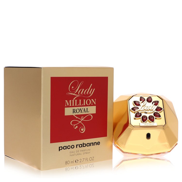Lady Million Royal by Paco Rabanne 2.7 Oz Eau De Parfum Spray for Women