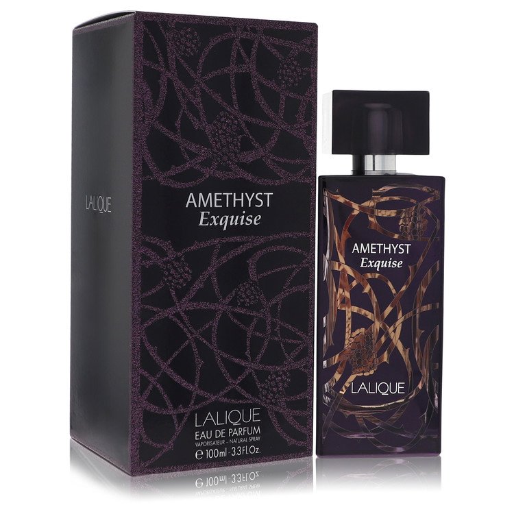 Lalique Amethyst Exquise by Lalique 3.3 Oz Eau De Parfum Spray for Women