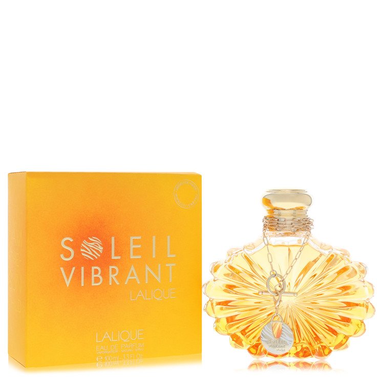 Lalique Soleil Vibrant by Lalique 3.4 Oz Eau De Parfum Spray for Women