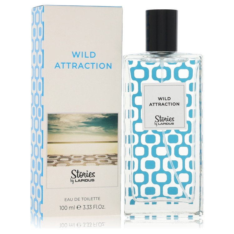 Lapidus Wild Attraction Stories by Lapidus by Lapidus 3.4 Oz Oz Eau De Toilette Spray 3.4 Oz for Men