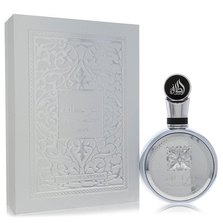 Fakhar Platin by Lattafa 3.4 Oz Eau De Parfum Spray In Box for Men
