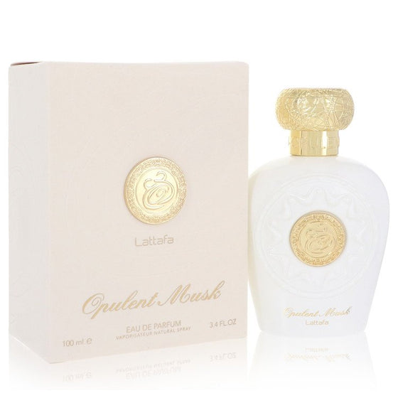 Opulent Musk by Lattafa 3.4 Oz Eau De Parfum Spray In Box for Men