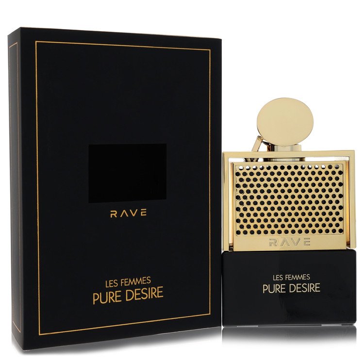 Lattafa Rave Pure Desire Gold by Lattafa 3.4 Oz Eau De Parfum Spray for Women