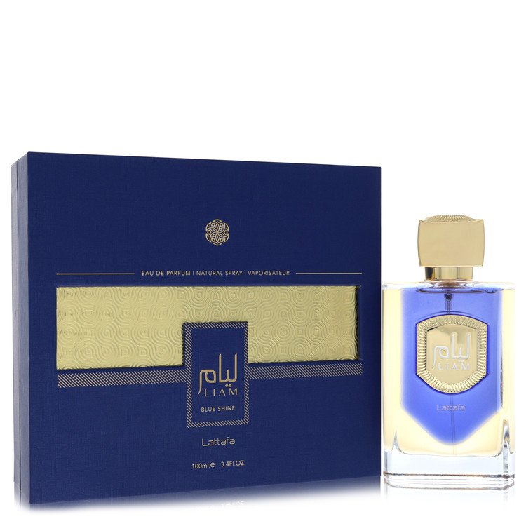 Lattafa Liam Blue Shine by Lattafa Eau De Parfum Spray (Unisex) 3.4 oz | Men Collection by AAA Beauty - Premium Men Perfume and Cologne | AAA Beauty