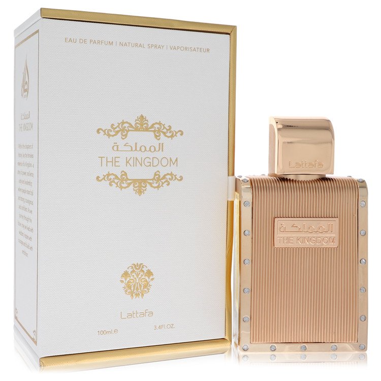 Lattafa The Kingdom by Lattafa 3.4 Oz Eau De Parfum Spray for Men