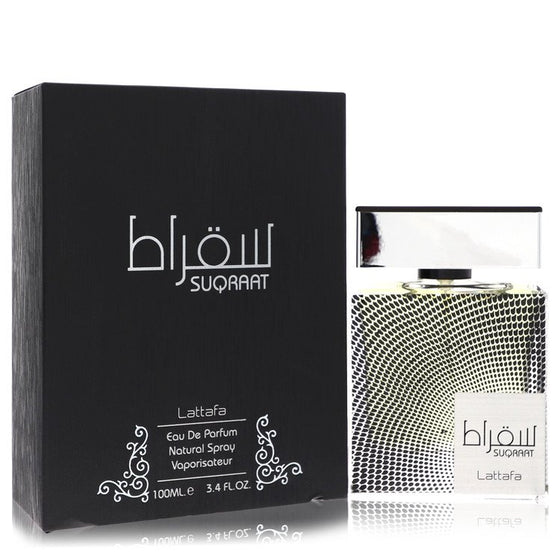 Suqraat by Lattafa 3.4 Oz Eau De Parfum Spray In Box for Men