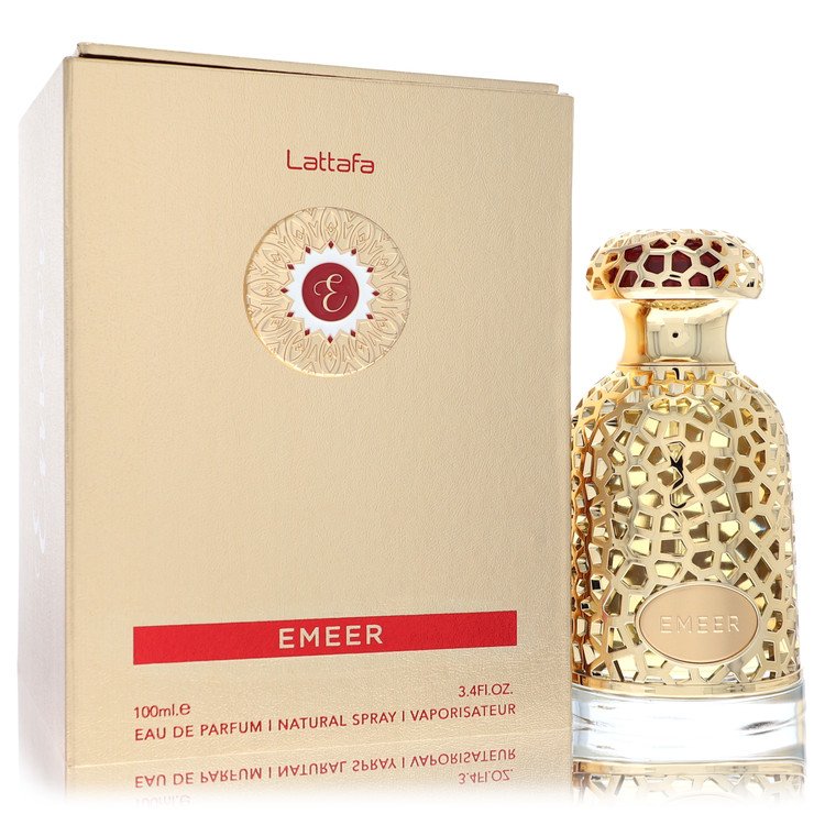 Emeer By Lattafa Cologne 3.4 Oz Eau De Parfum Spray For Men - Box
