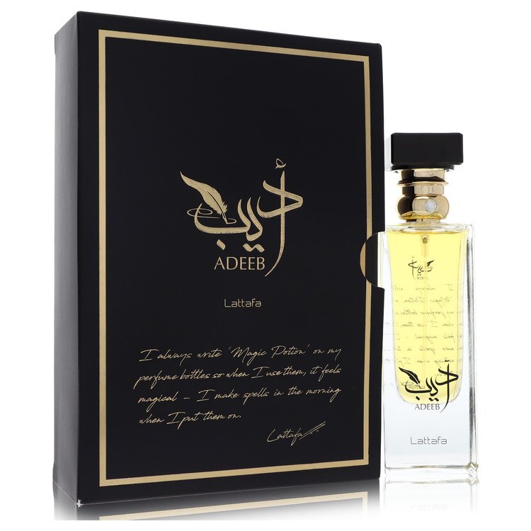 Lattafa Adeeb by Lattafa 2.7 Oz Eau De Parfum Spray (unisex) for Women
