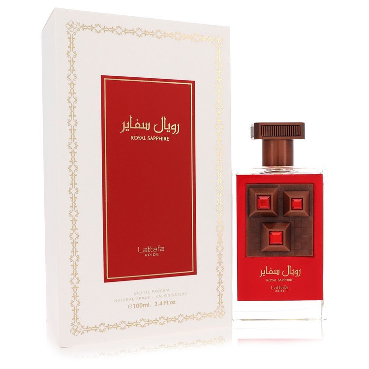 Lattafa Pride Royal Sapphire by Lattafa 3.4 Oz Eau De Parfum Spray (unisex) for Women