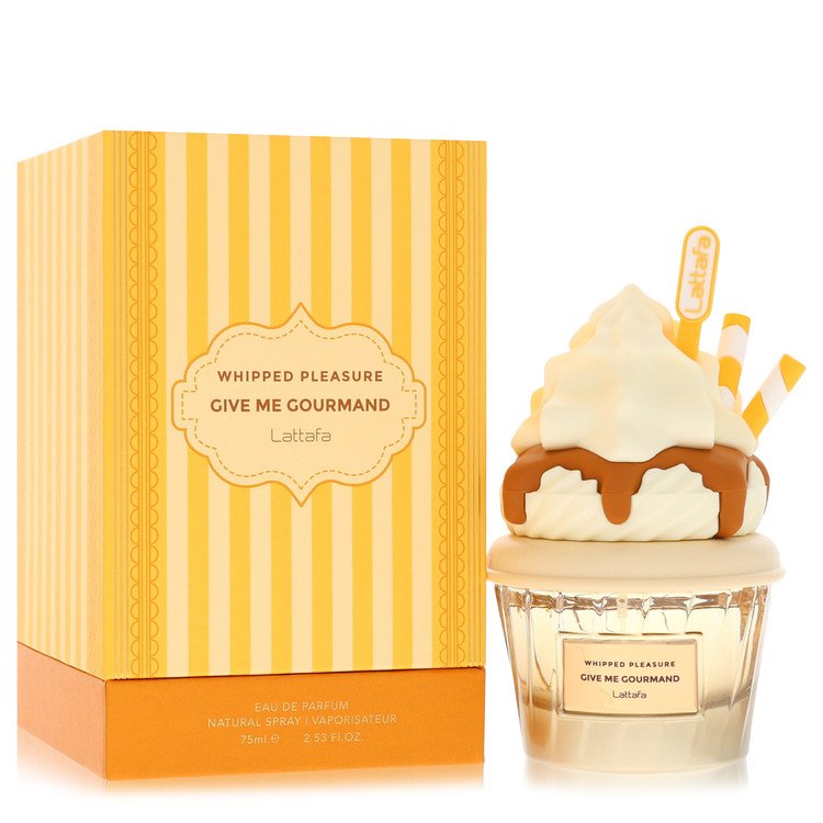Give Me Gourmand Whipped Pleasure by Lattafa 2.53 Oz Eau De Parfum Spray In Box for Men