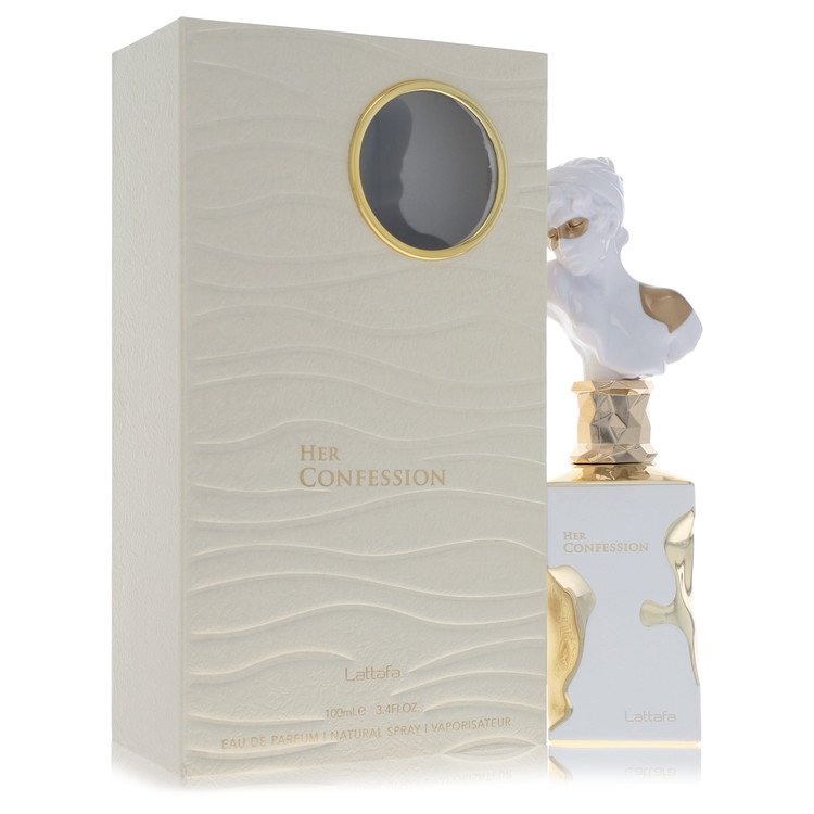 Lattafa Her Confession by Lattafa 3.4 Oz Eau De Parfum Spray for Women