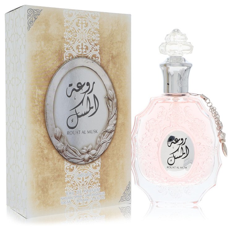 Lattafa Rouat Al Musk by Lattafa 3.4 Oz Eau De Parfum Spray (unisex) for Women