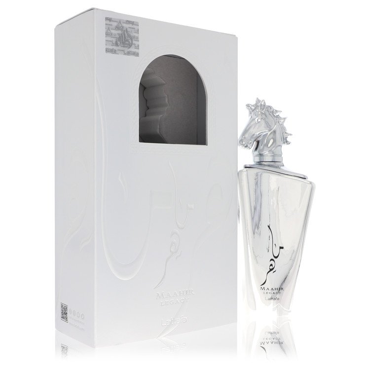 Lattafa Maahir Legacy by Lattafa 3.4 Oz Eau De Parfum Spray for Men