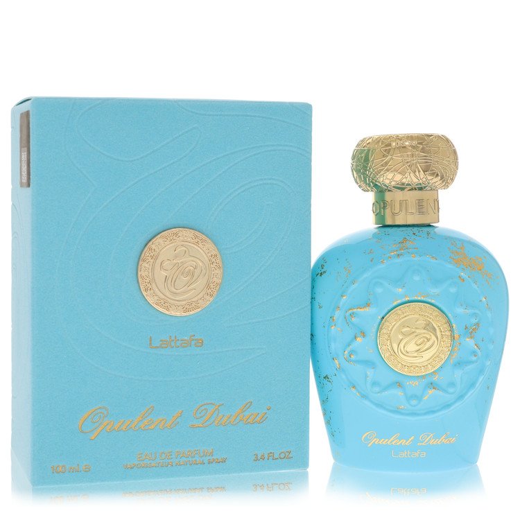 Opulent Dubai by Lattafa 3.4 Oz Eau De Parfum Spray In Box for Men
