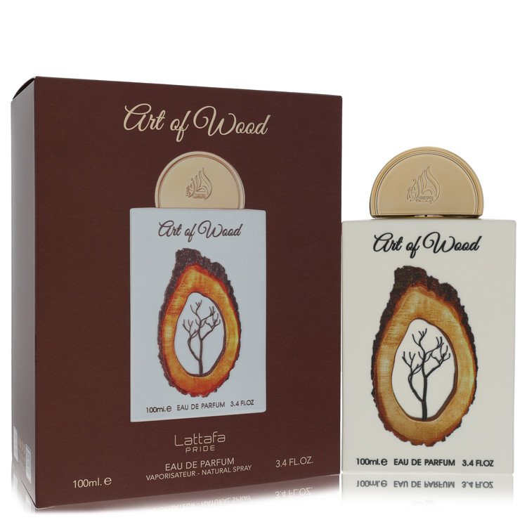 Lattafa Pride Art of Wood by Lattafa Eau De Parfum Spray (Unisex) 3.4 oz | Men Collection by AAA Beauty - Premium Men Perfume and Cologne | AAA Beauty
