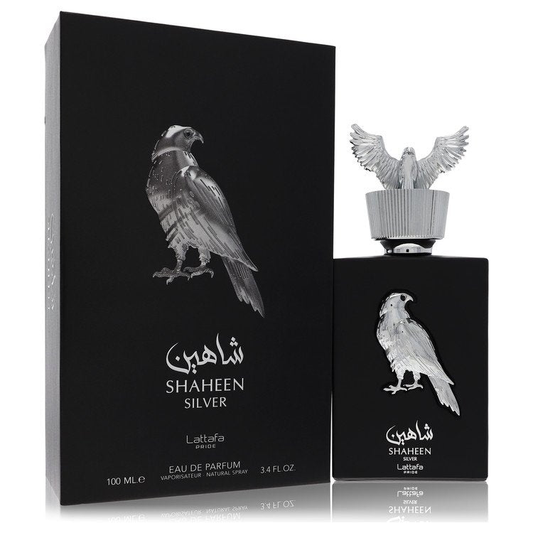 Lattafa Pride Shaheen Silver by Lattafa 3.4 Oz Eau De Parfum Spray (unisex) for Men