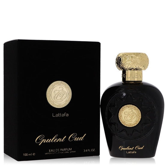 Opulent Oud by Lattafa 3.4 Oz Eau De Parfum Spray In Box for Men