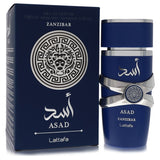 Asad Zanzibar by Lattafa 3.4 Oz Eau De Parfum Spray In Box for Men