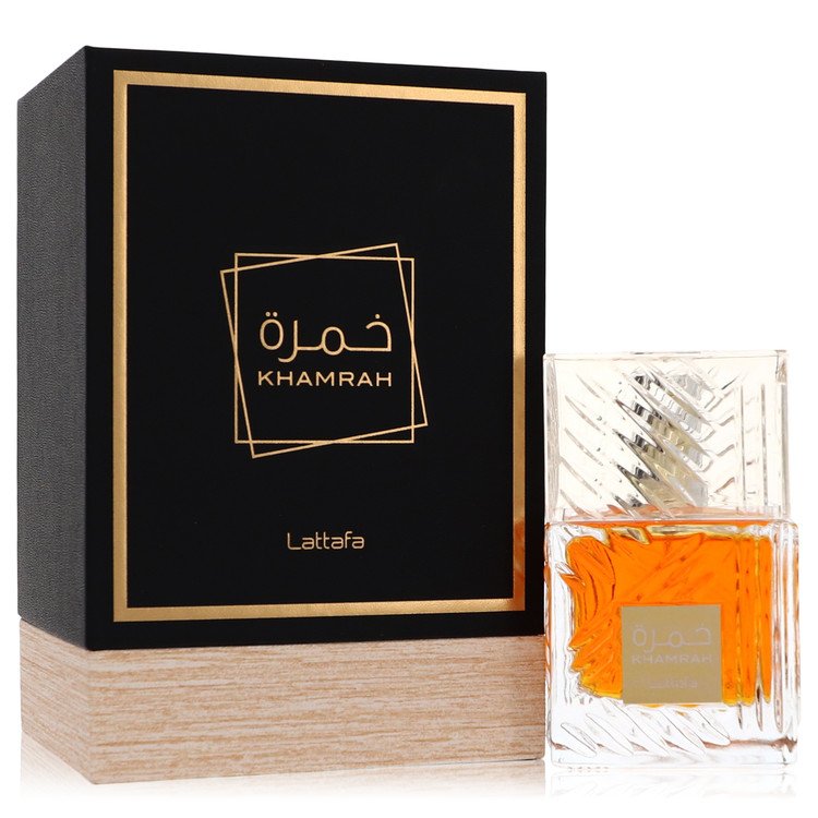 Khamrah By Lattafa Cologne 3.4 Oz Eau De Parfum Spray For Men - Box