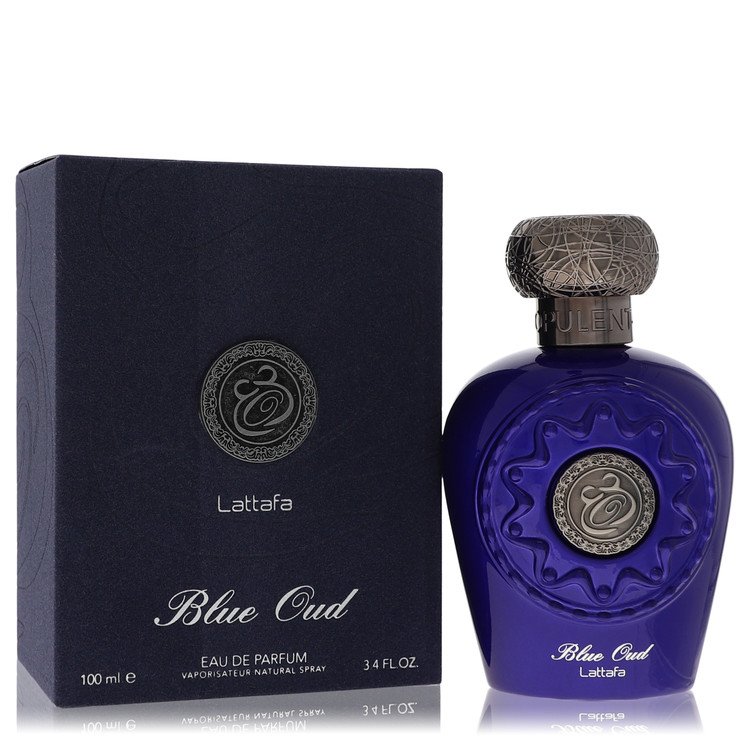 Lattafa Blue Oud by Lattafa 3.4 Oz Eau De Parfum Spray (unisex) for Men