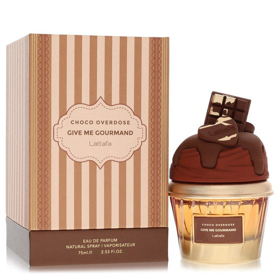 Give Me Gourmand Choco Overdose by Lattafa 2.5 Oz Eau De Parfum Spray for Women