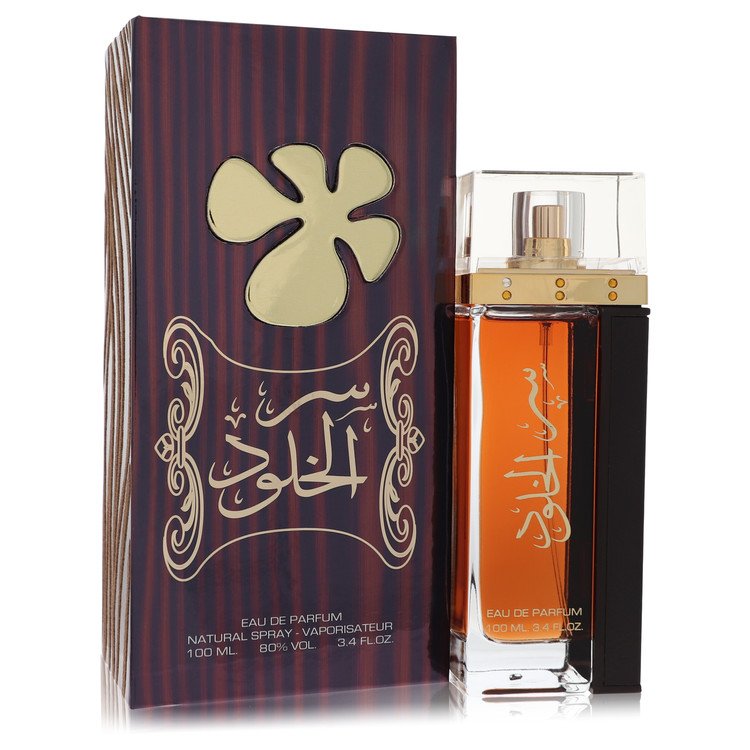 Lattafa Ser Al Khulood by Lattafa 3.4 Oz Eau De Parfum Spray (unisex) for Men