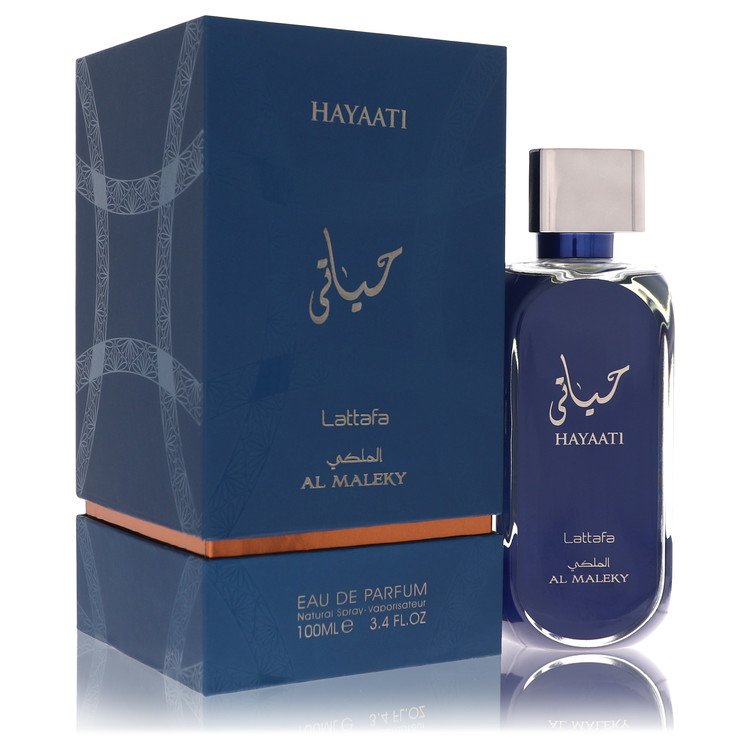 Hayaati Al Maleky by Lattafa 3.4 Oz Eau De Parfum for Men