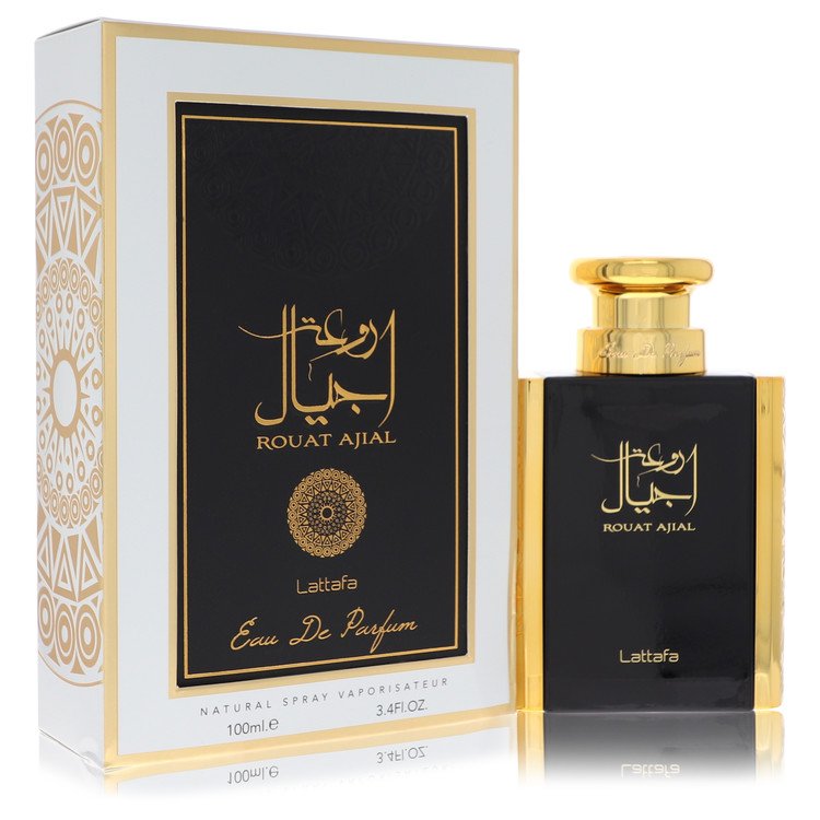 Lattafa Rouat Ajial by Lattafa 3.4 Oz Eau De Parfum Spray (unisex) for Women