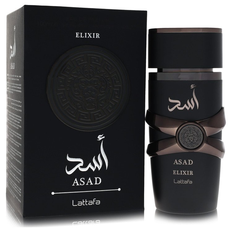 Lattafa Asad Elixir by Lattafa by Lattafa 3.4 Oz Oz Eau De Parfum Spray 3.4 Oz for Women