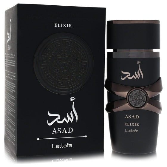 Asad Elixir by Lattafa 3.4 Oz Eau De Parfum Spray for Men