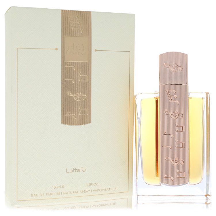Lattafa Angham by Lattafa by Lattafa 3.4 Oz Oz Eau De Parfum Spray (unisex) 3.4 Oz for Women