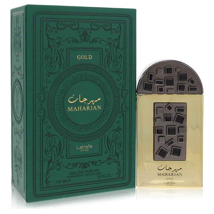 Lattafa Pride Maharjan Gold by Lattafa 3.4 Oz Eau De Parfum Spray (unisex) for Men