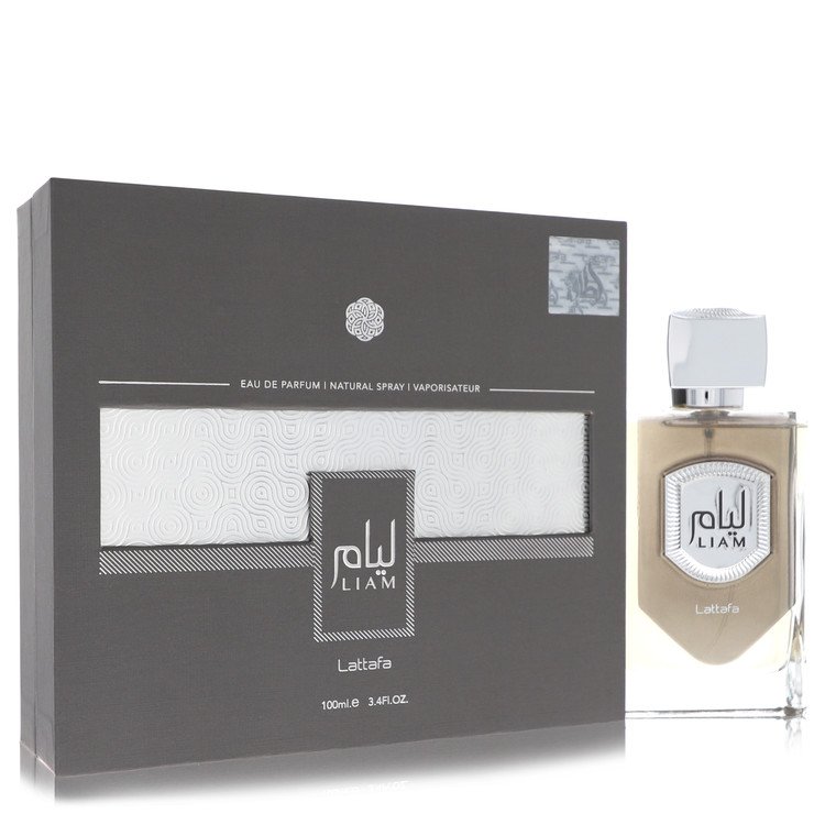 Liam Grey by Lattafa 3.4 Oz Eau De Parfum for Men