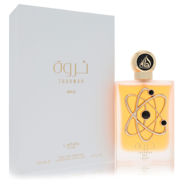 Lattafa Pride Tharwah Gold by Lattafa Eau De Parfum Spray 3.4 oz | Women Collection by AAA Beauty - Premium Women Perfume and Cologne | AAA Beauty