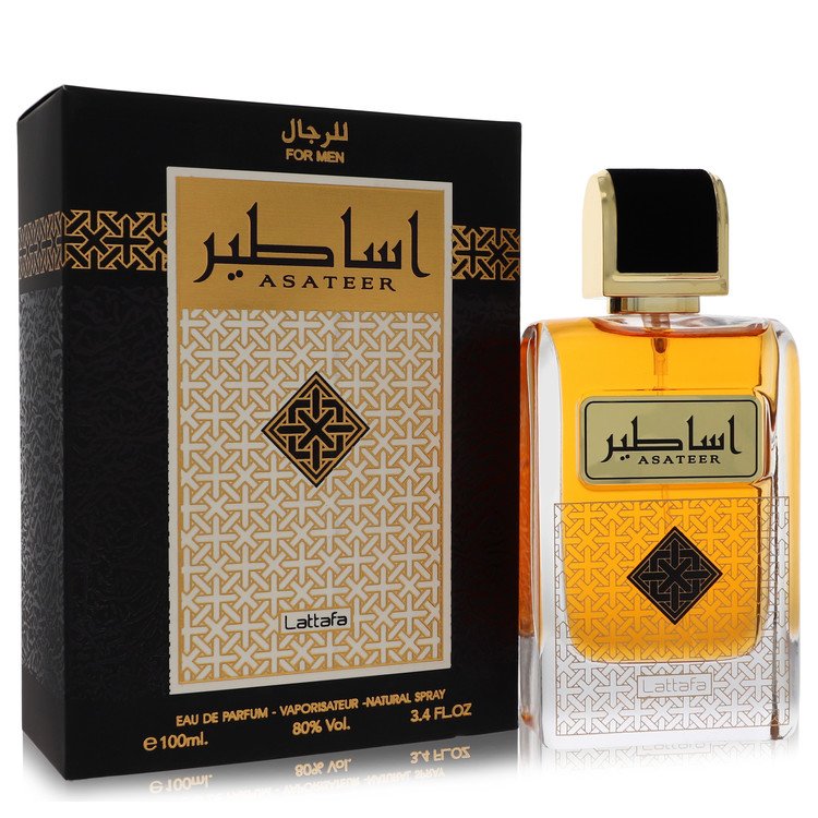 Lattafa Asateer by Lattafa 3.4 Oz Eau De Parfum Spray for Men