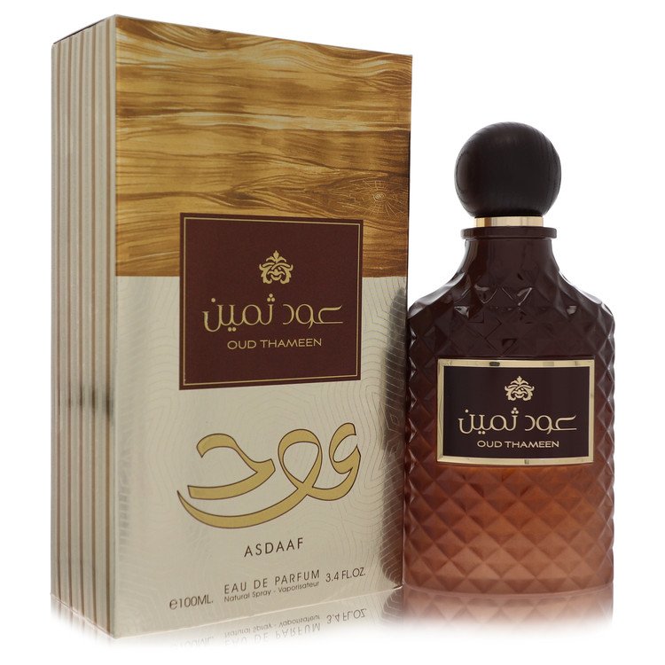 Lattafa Asdaaf Oud Thameen by Lattafa 3.4 Oz Eau De Parfum Spray (unisex) for Men