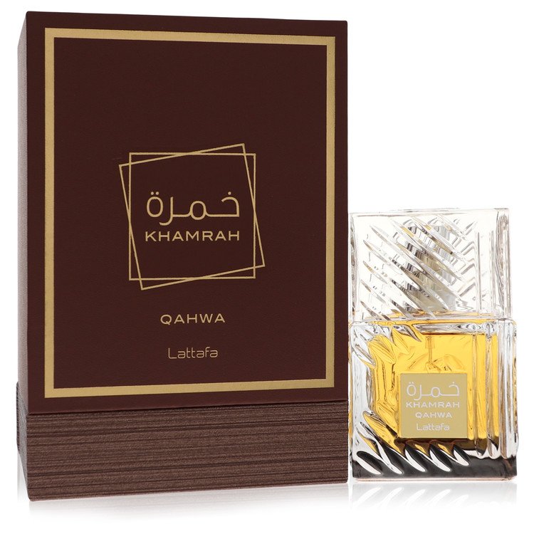 Khamrah Qahwa By Lattafa Cologne 3.4 Oz Eau De Parfum Spray For Men - Box