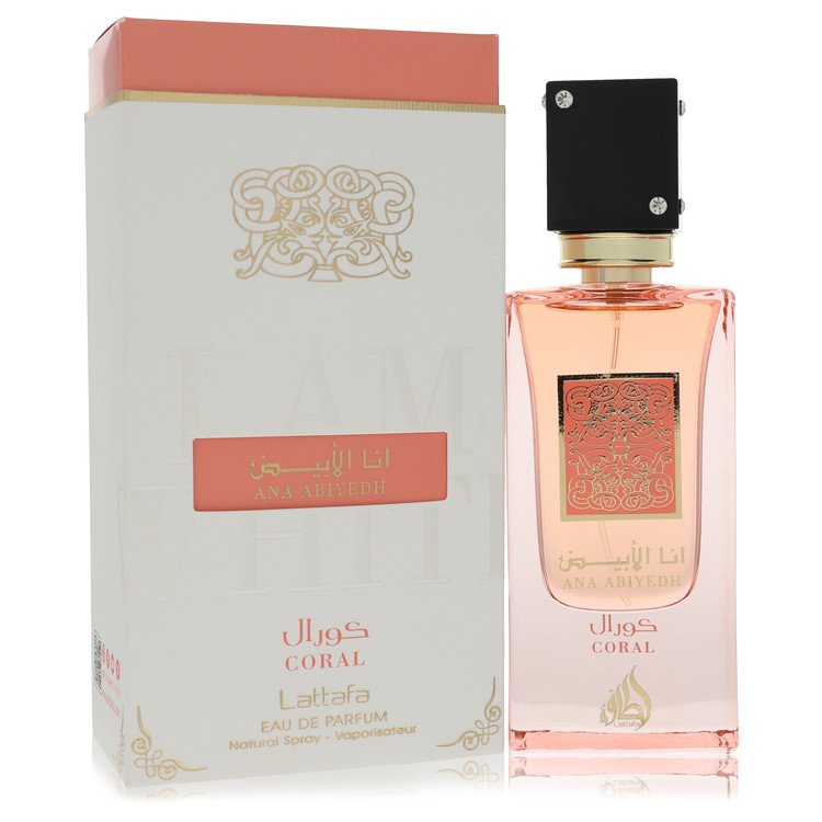 Ana Abiyed Coral by Lattafa by Lattafa 2 Oz Oz Eau De Parfum Spray (unisex) 2 Oz for Men