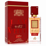Ana Abiyedh Scarlet by Lattafa 2.04 Oz Eau De Parfum Spray In Box for Men