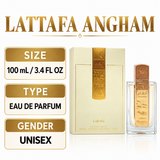 Lattafa Angham EDP Spray 3.4 Oz Perfume by Lattafa for Women