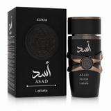 Asad Elixir by Lattafa 3.4 Oz Eau De Parfum Spray for Men