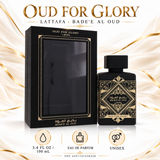 Badee Al Oud For Glory by Lattafa 3.4 Oz Eau De Parfum Spray for Unisex