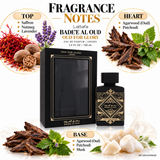 Badee Al Oud For Glory by Lattafa 3.4 Oz Eau De Parfum Spray for Unisex